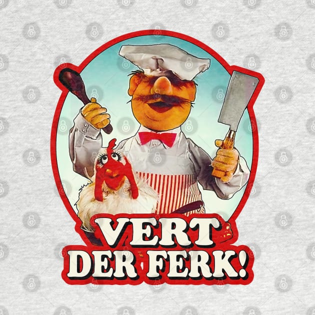 Vintage Chiken Vert Der Ferk by Sidomulyostore